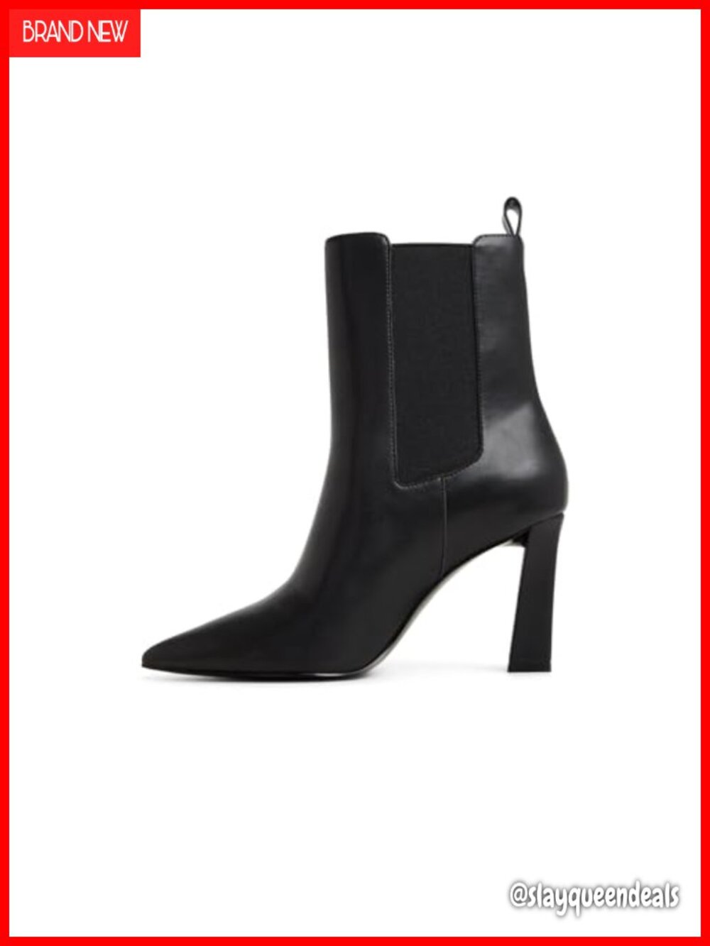 Aldo Liora Pointed Toe Block Heel Chelsea Ankle Boots